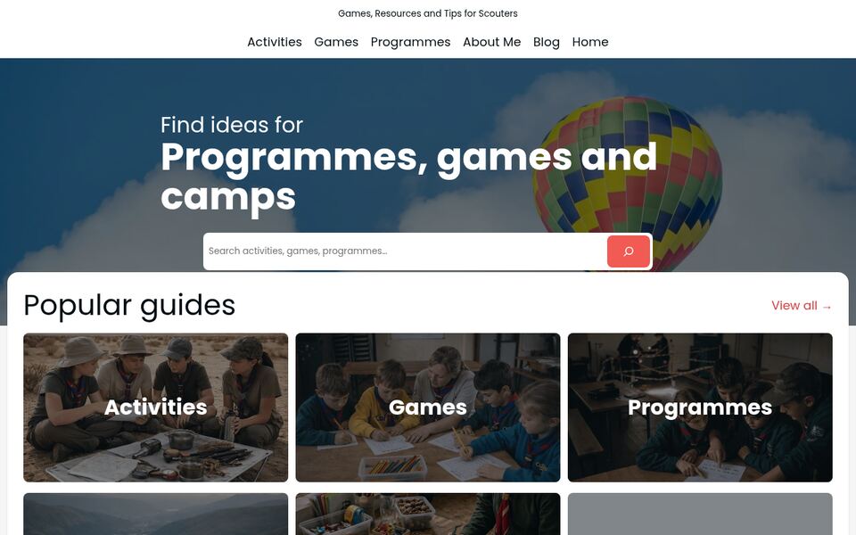 Woggle HQ homepage